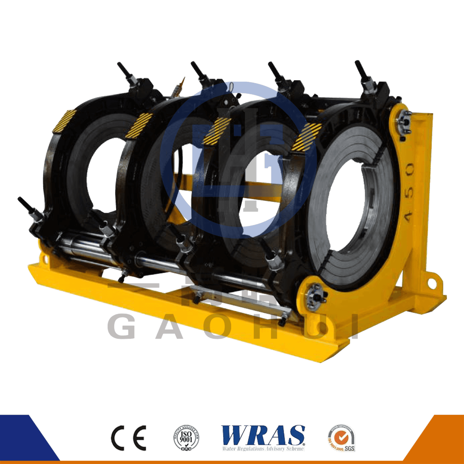 450 Welding per tubi HDPE idraulica a calore semi-automatico