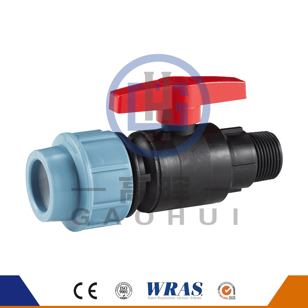PP Valvola a sfera maschile V-014