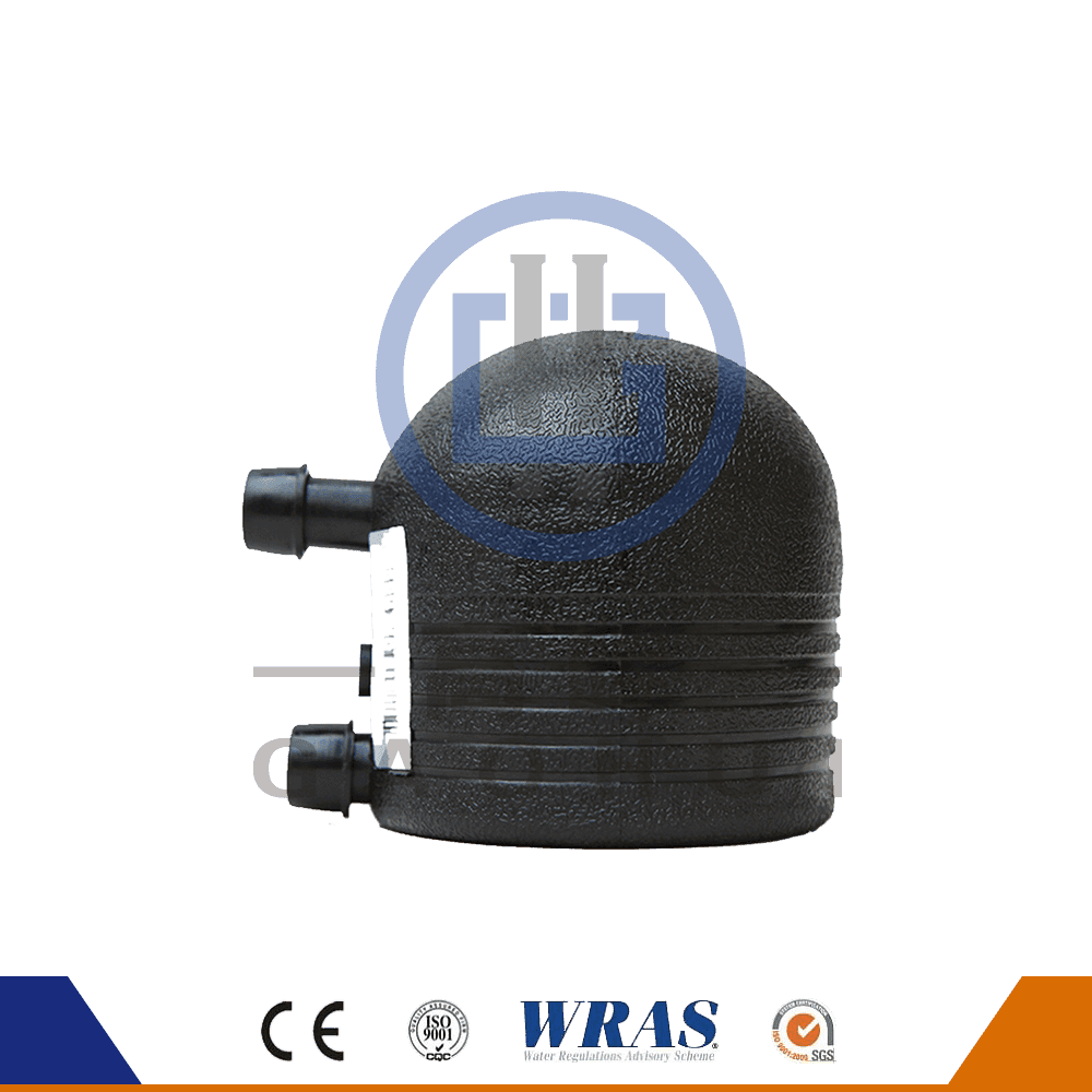 Fine elettro -fusione stampato HDPE Fine del tubo HDPE per l'approvvigionamento idrico